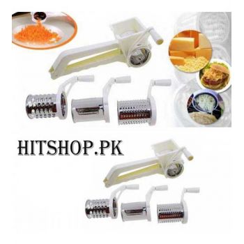3in1 Fackelmann Hand Held Rotary Multifunctional Grater Set - Kitchen Appliances - Best Price in Pakistan - HitShop.pk
